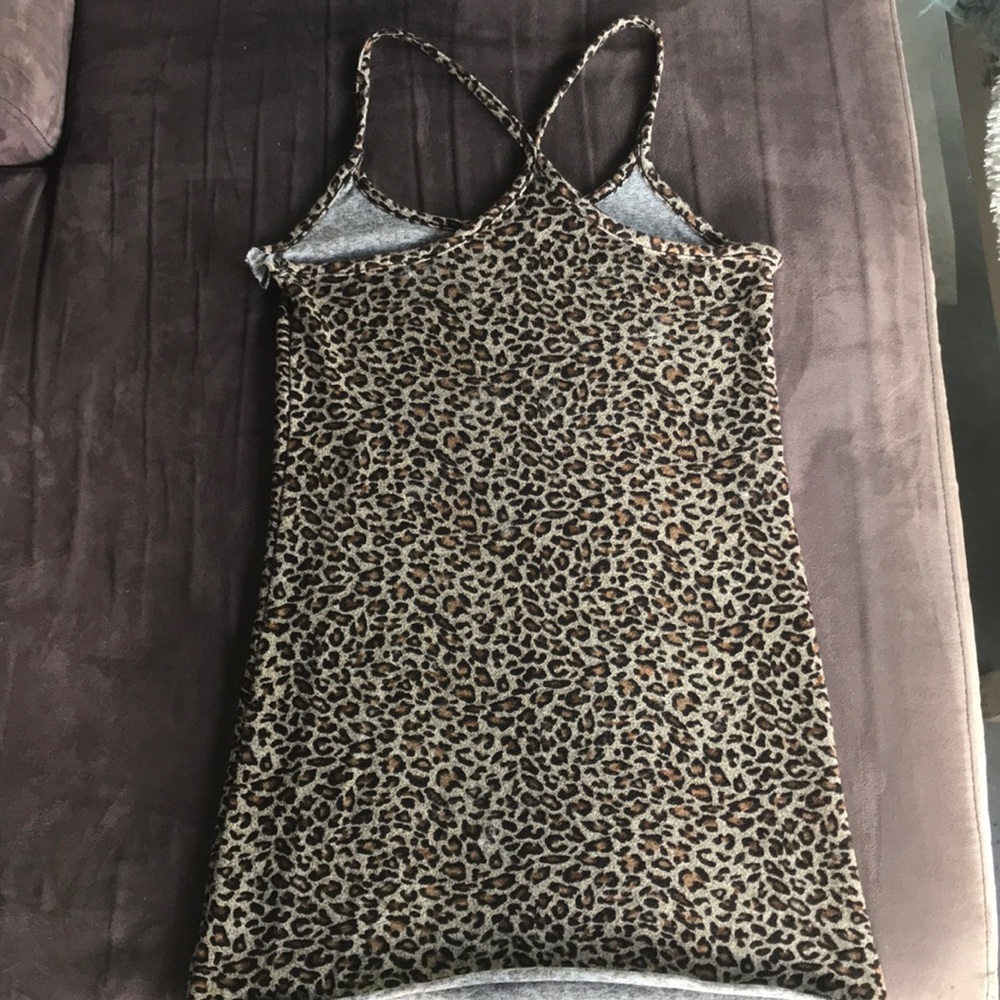 Leopard tank top